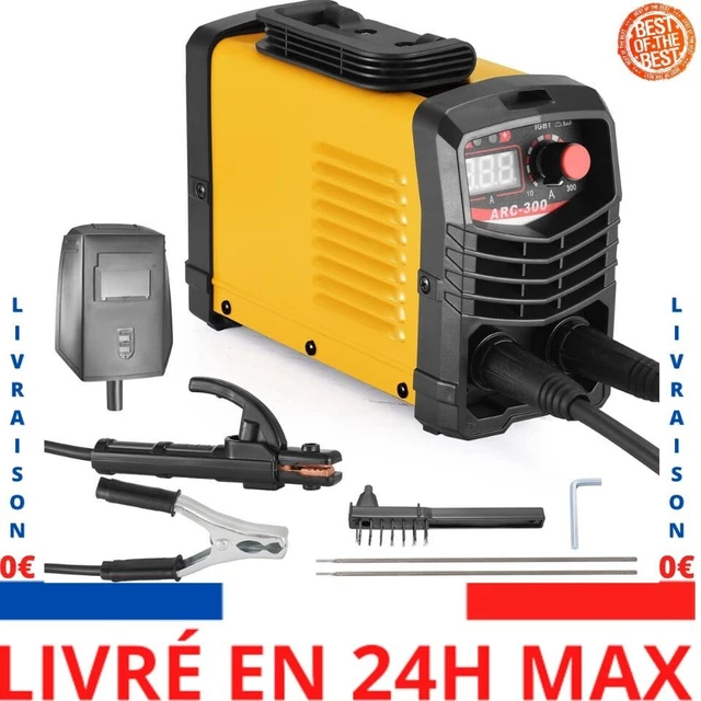 HUKOER Poste a Souder 220V Arc Poste a souder Inverter 140A IGBT numérique LCD p