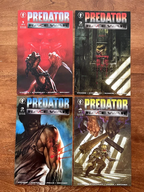 Predator Race Wars lot/run of 4 comics - #1,2,3,4