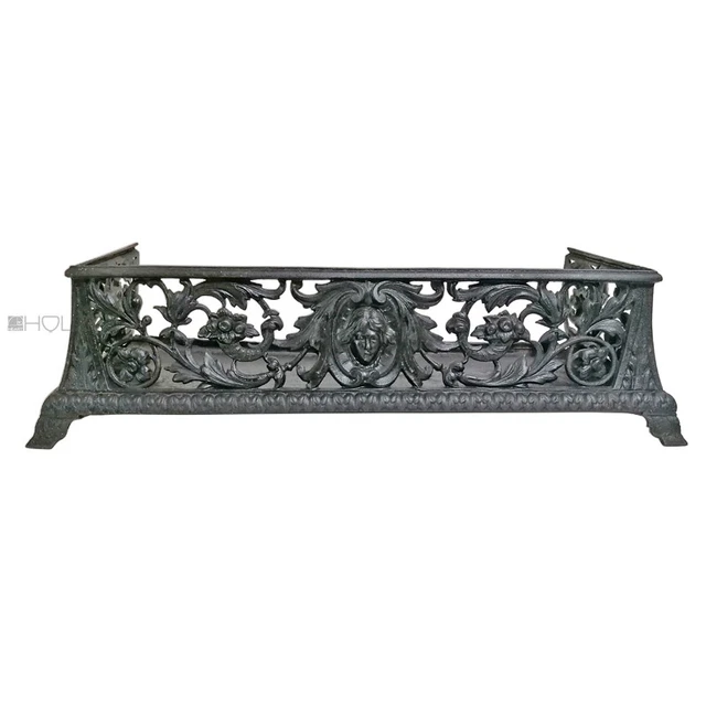 Kaminvorsatz Ofenvorsatz antik Gründerzeit Gusseisen alt 57cm Kaminvorsatz Ofenvorsatz antik Gründerzeit Gusseisen alt 57cm