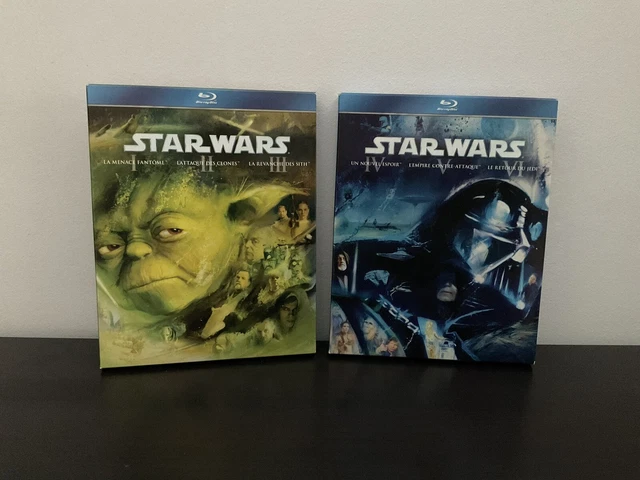 COFFRET BLU RAY Star Wars 1 2 3 4 5 6 EUR 25,00 - PicClick FR