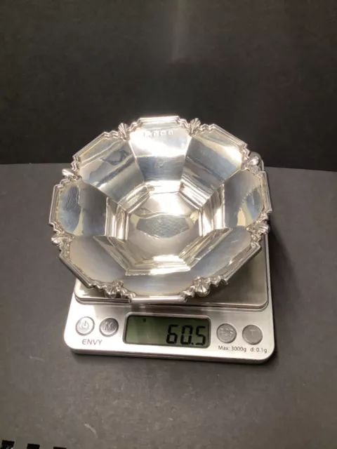 Sterling Silver Bon Bon dish Birmingham 1932