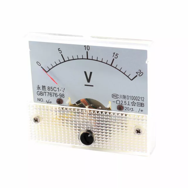 DC 0-100UA RECTANGLE Panel Analog Meter Ammeter 85C1-uA £8.97