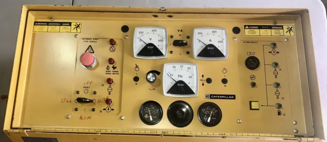 Used Caterpillar 4W8000 REDCO Control Panel - Original panel before EMCP Panels