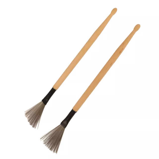 Drumstick Brush Durable Solid Wood 2