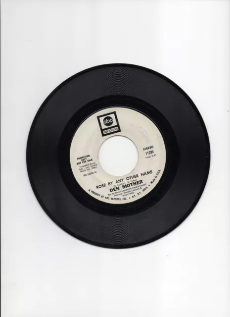 Den Mother Rose By Any Other Name 7" 45 Soul R&B Funk Vintage 1971 Promo