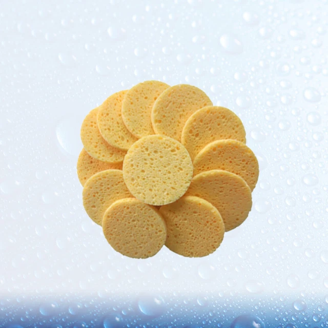 20 piezas almohadillas faciales reutilizables con cojín esponja para lavar la cara