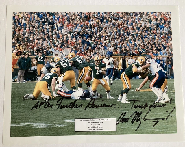Don Majkowski /Bob Lilly Autographed Signed 11 X 8.5 Color Card Stock Photo