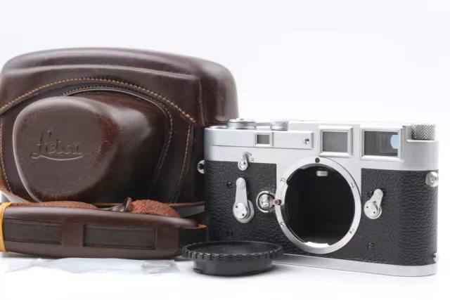 [ Casi Mint Con / Funda ] Leica M3 Individual Tiempos Telémetro Película Cámara