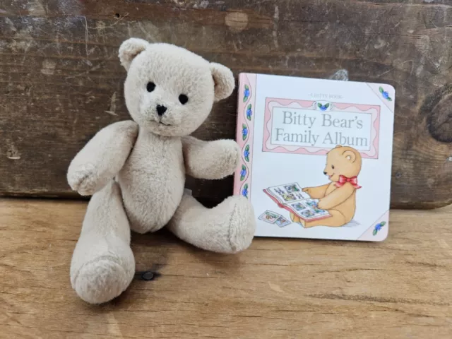 Bitty Baby Jointed Teddy Bear with Book