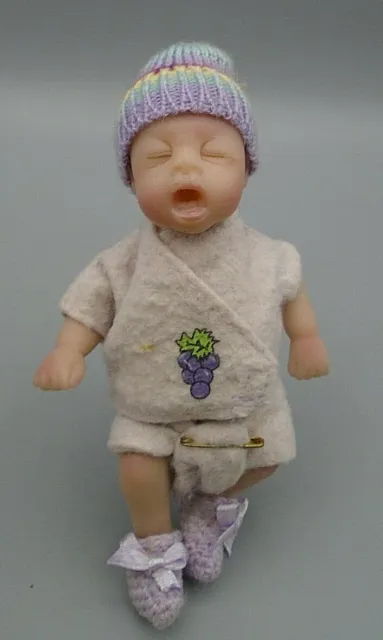 Ashton Drake Sweet As You Please Sour Grapes Miniature 4 1/2" Newborn Baby Doll