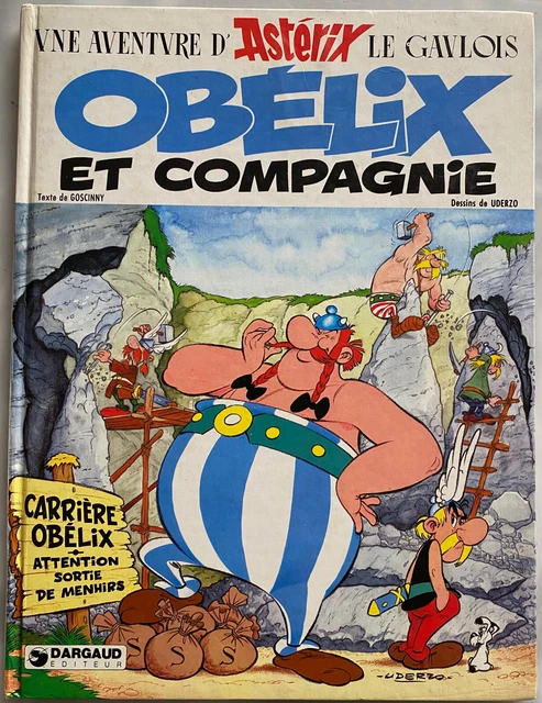 ASTÉRIX 23 Obélix et compagnie 1976 Goscinny + Uderzo EO édition originale