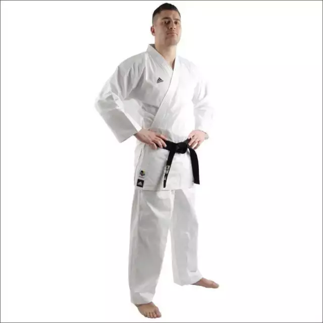 Adidas Adult Karate Club Suit - White Uniform Mens Kids GI Kimono