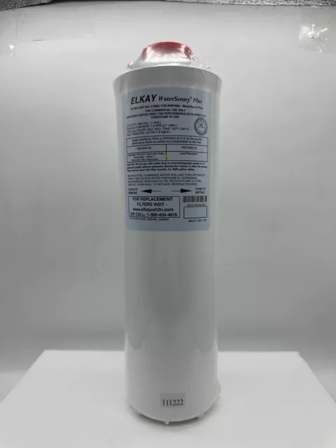 Filtro de repuesto Elkay 51300C WaterSentry Plus (rellenos de botellas), 1 uno solo nuevo