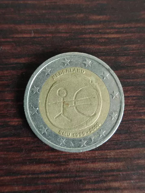 2 Euro Olanda 1999 - 2009 Commemorativi EMU Nederland