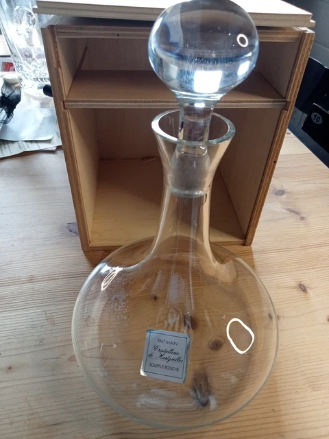 Carafe Cristallerie De Hartzviller À VENDRE! - PicClick FR