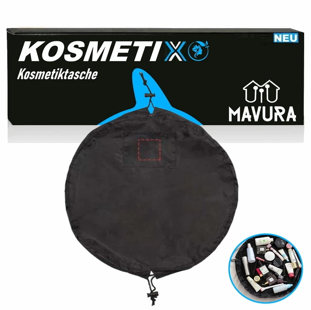 Reisenthel – Trousse De Toilette Suspendue – Sac Éponge – Noir – Neuf
