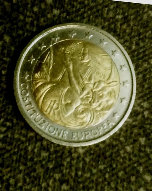 2 EURO COSTITUZIONE EUROPEA 2005 RARA DA COLLEZIONE Con le 2 R EUR 800,00 PicClick IT