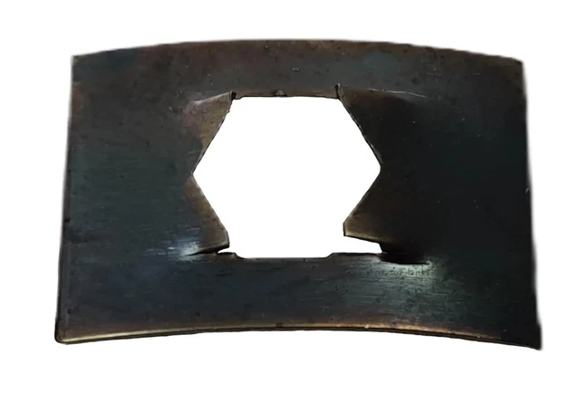 Dovre Stove Glass Clips Set - 4 Metal Clips & 4 Screws, 5mm, Steel Construction