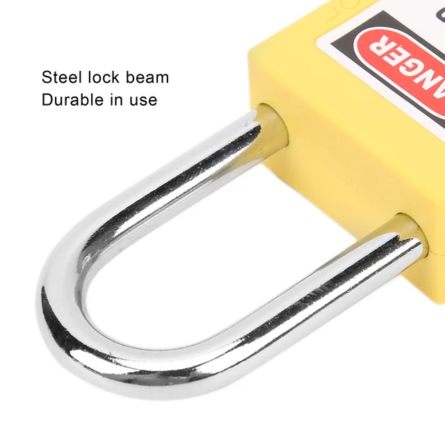 Lucchetto blocco blocco blocco di sicurezza ingegneria loto 38 mm per macchinari Regno Unito