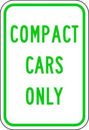 Lyle Lr7-77-Gw-12Ha Compact Car Parking Sign,18" X 12, Lr7-77-Gw-12Ha