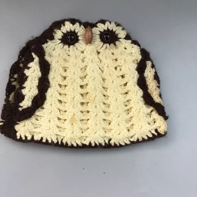 Hand Knitted Owl Tea Cosy