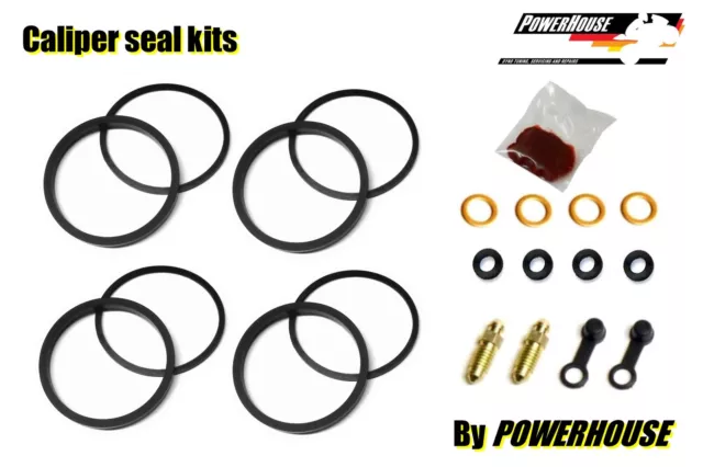 Yamaha XJ 600 3KM1 88-91 front brake caliper seal repair kit 1988 1989 1990 1991