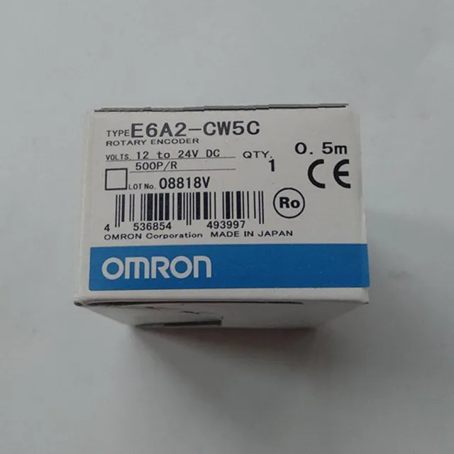 Omron E6A2-CW5C 500P/R Rotary Encoder New One Free Shipping E6A2CW5C