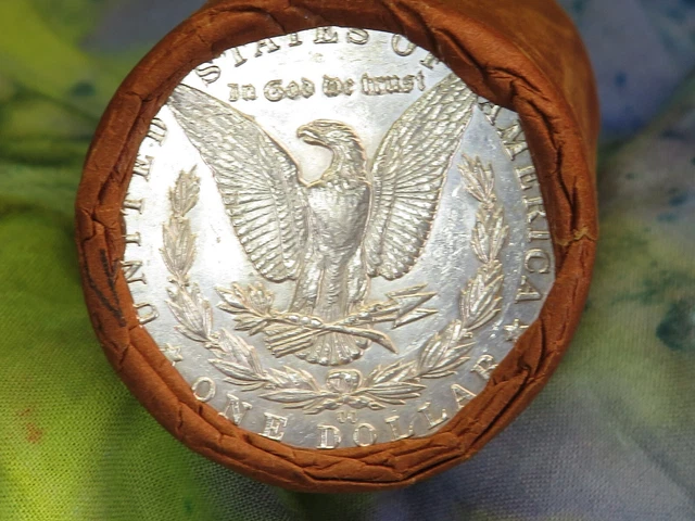 Roll Of 20 Silver Morgan Dollars 1878 End / Cc End #L @Top731