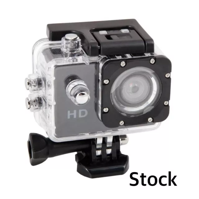 Sports Camera HD 1080p Mini camcorders Action Camera Video Full hd, Black