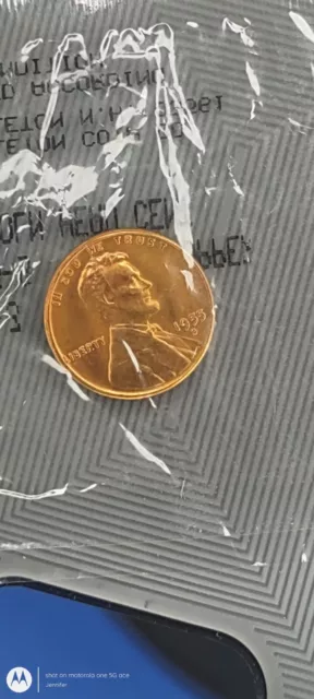 1955 S Lincoln Wheat Penny Choice BU Mint Luster Red Uncirculated