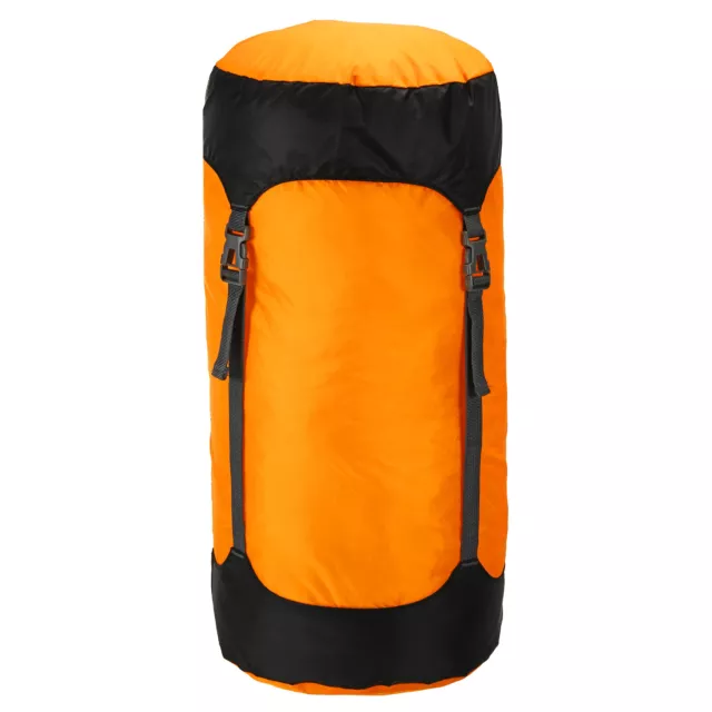 Compression Stuff Sack, 25L L Size Waterproof Sleeping Bag, Orange