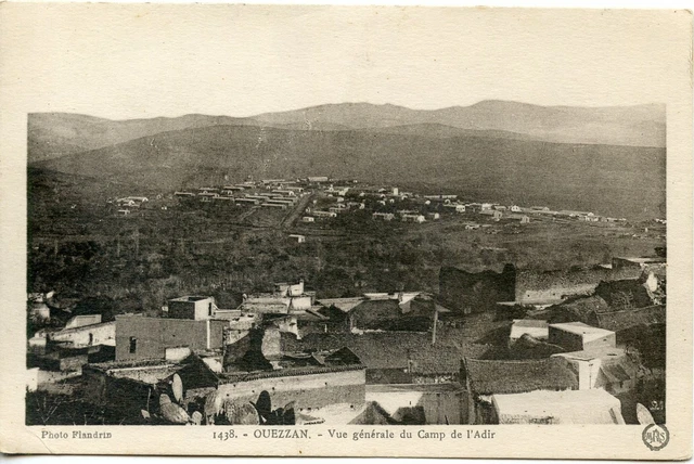 Postcard // Morocco // Ouezzan General View Of The Adir Camp