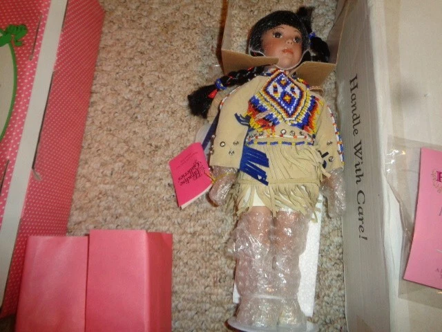 Paradise Galleries Treasury Collection Porcelain Doll "Many Stars" - Brand New
