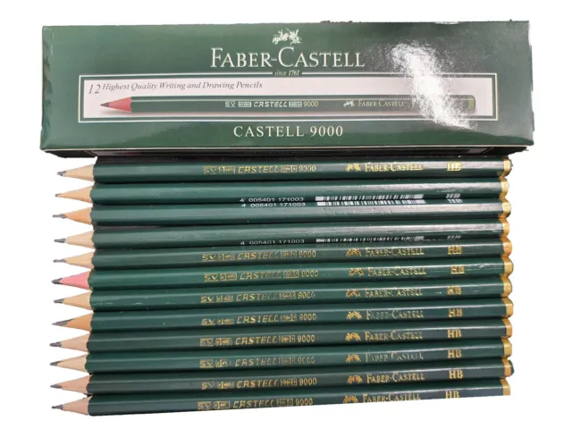 Faber Castell HB Pencils Boxed Set School Office Home Art Gift Kids