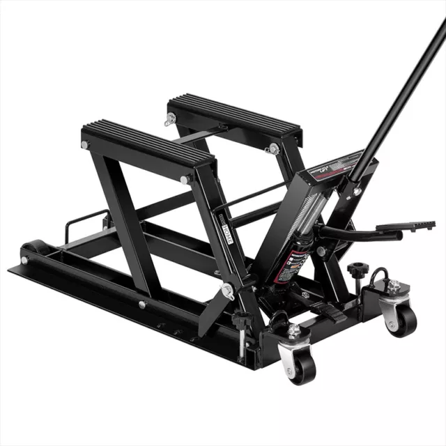 1500LBS Motorcycle Hydraulic Pump Jack ATV Dirt Bike Handle Stands Lifting Tool 1500LBS Motorcycle Hydraulic Pump Jack ATV Dirt Bike Handle Stands Lifting Tool