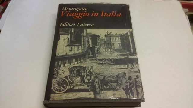 MONTESQUIEU - VIAGGIO IN ITALIA - LATERZA 1971, 30mr23