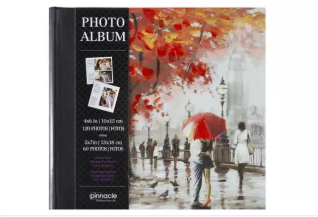 Pinnacle Frames and Accents Pinnacle 2Up Street Scene Photo Album New