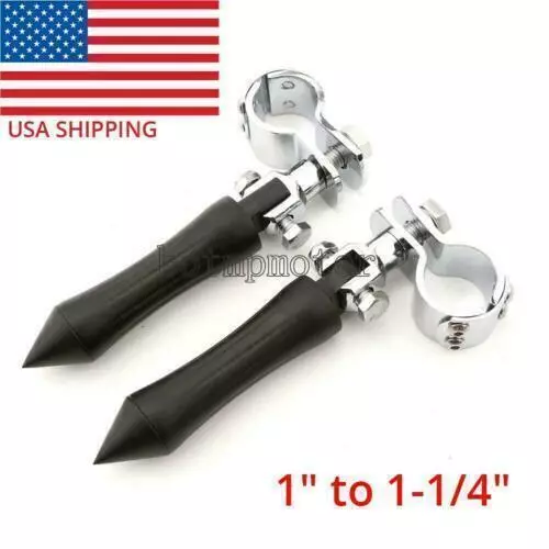 Motorcycle Black Highway Foot Pegs For Harley Sportster 883 1200 Custom Hugger
