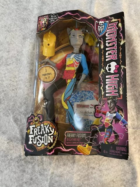 POUPÉE MATTEL DOLL Monster High Neightan Rot Freaky Fusion Nrfb EUR 70,00 -  PicClick FR