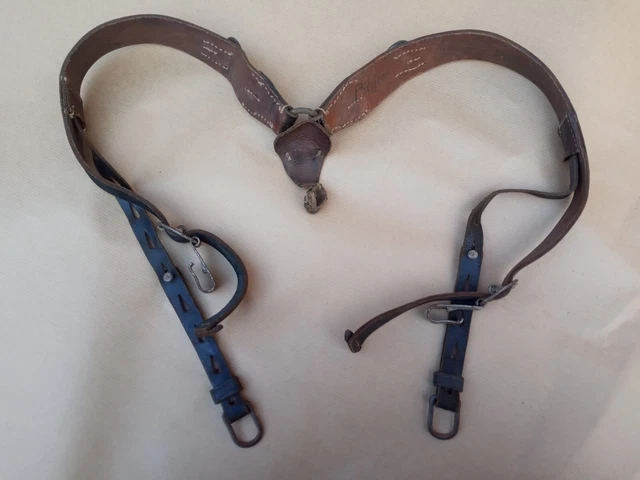 WW2 German COMBAT Y-STRAPS. (Koppeltraggestell für Infanterie)