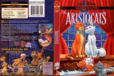The Aristocats (DVD, 2000, Gold Collection, Walt Disney Studios)