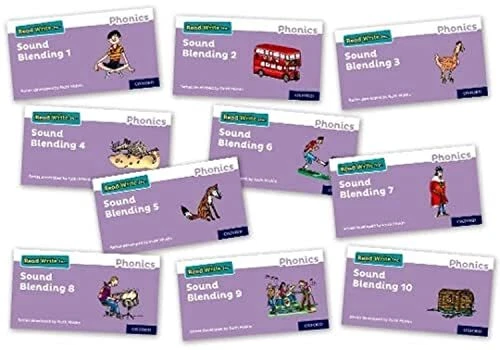 READ WRITE INC. Phonics Sound Blending Books - Mixed Pack of 10 1 of ...