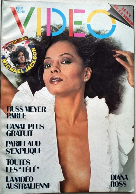 FRENCH MAG 1984: DIANA ROSS_SYLVESTER STALLONE_RUSS MEYER_ANNE ...