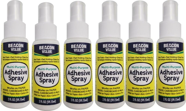 Pega Adhesiva Spray Multiproposito Beacon Value 6 Und Por Pack