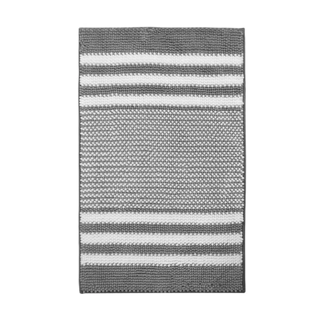 Plüsch- Chenille-Matte Bodenteppiche Graue Teppiche Rutschfeste Matte