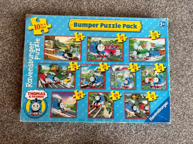 Thomas and Friends Bumper Puzzle Pack Ravensburger Childrens Puzzles Jigsaws