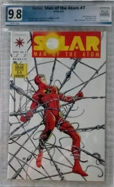 Solar Man Of The Atom #7 Pgx 9.8 Key Comic Spider Aliens Appearance Not Cgc Cbcs