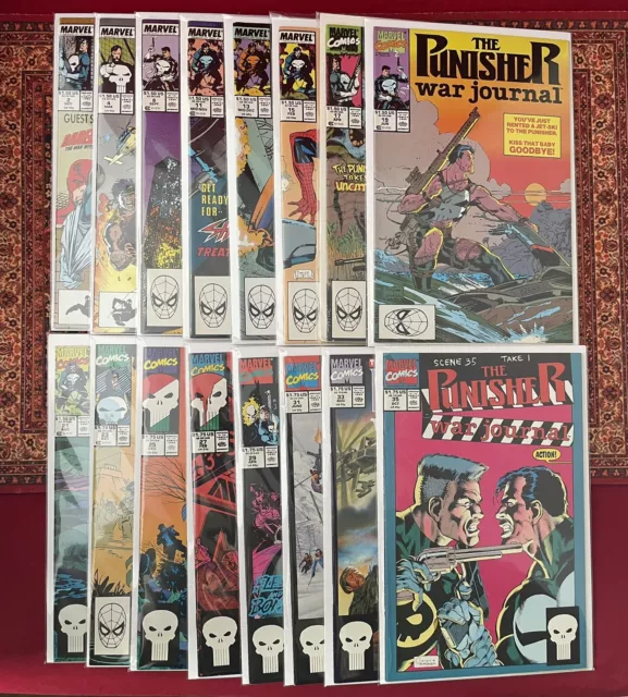 Punisher War Journal #2-61 Marvel 1988 40 Issue Lot VF/NM High Grade Collection