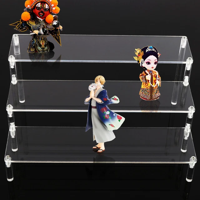 3 STEP TIERED Display Stand Acrylic Craft Fair Nail Polish Jewellery ...