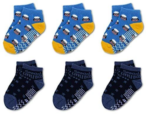 BK PROSPEROUS Baby Boy And Gril Kids Unisex Toddler, 6pair V.7, Size 0-3Years